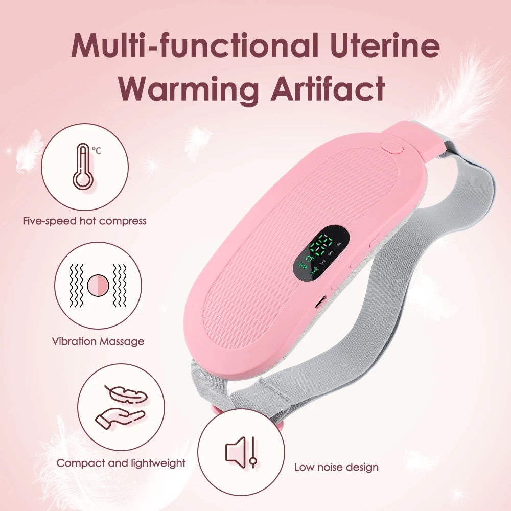 PinkRelief™ Heating pad for cramps